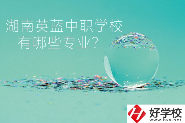 湖南英藍(lán)中職學(xué)校怎么樣？有哪些專業(yè)？