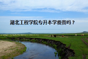湖北工程學(xué)院專升本學(xué)費(fèi)貴嗎？