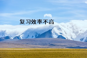復習效率不高
