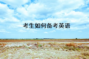 考生如何備考英語(yǔ)